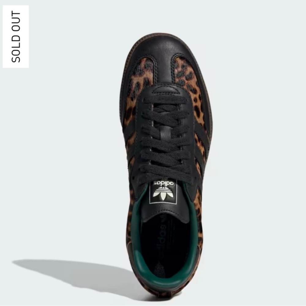 NEW adidas Samba OG - Cheetah/Leopard Print - Women's Size 7 Sneakers - Picture 5 of 9